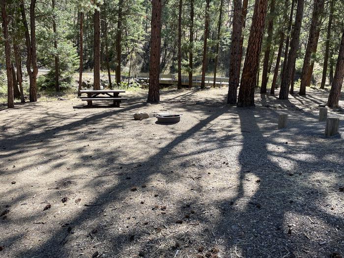 A photo of Site 003 of Loop LOWE at PERRY SOUTH CAMPGROUND with Tent Pad