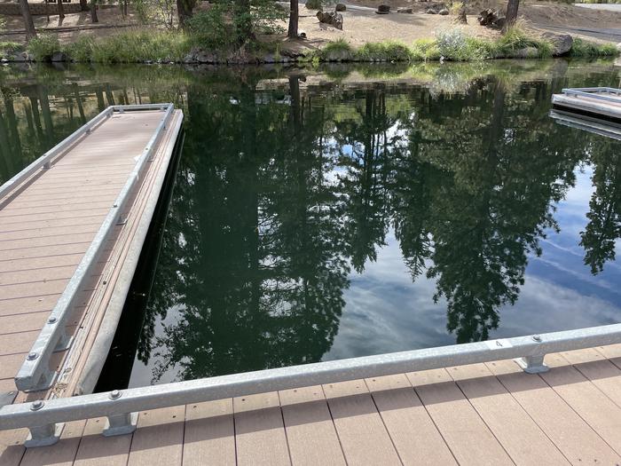 A photo of Site Boat Slip 04 of Loop Docks at PERRY SOUTH CAMPGROUND slip 4