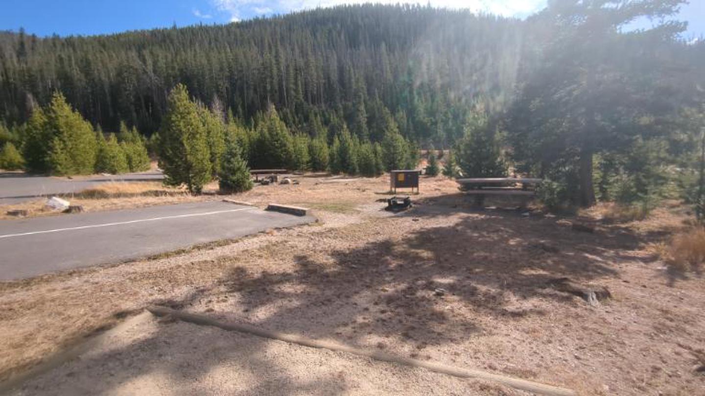 D 99A photo of Site 99 of Loop D at Rocky Mountain National Park Timber Creek Campground