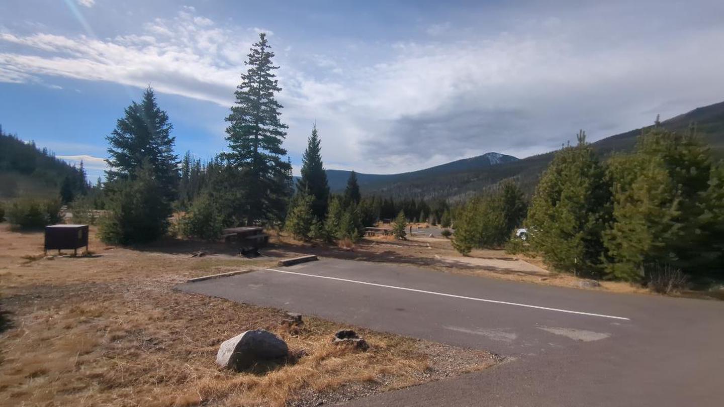 A photo of Site 99 of Loop D at Rocky Mountain National Park Timber Creek Campground