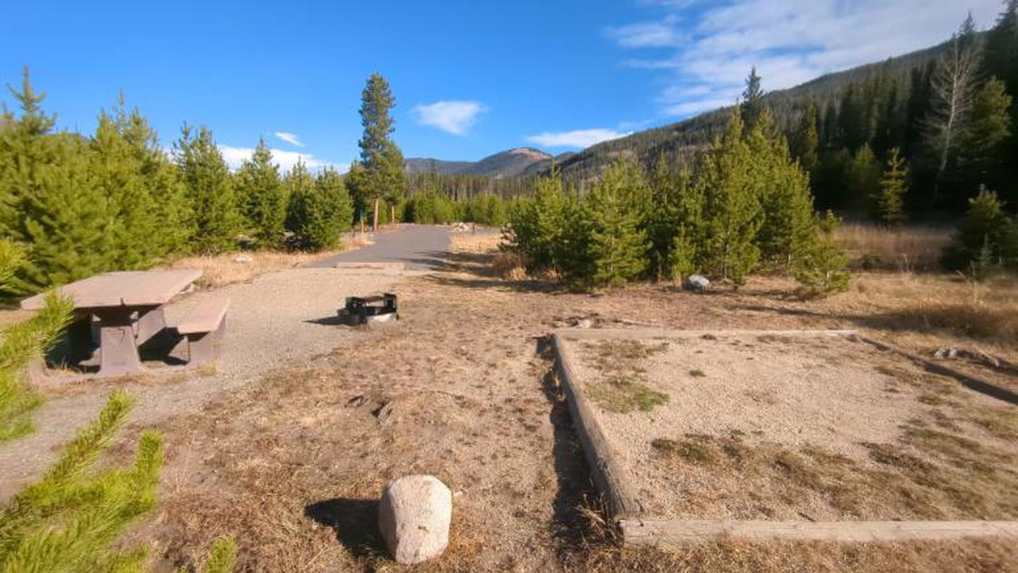 C59A photo of Site 59 of Loop C at Rocky Mountain National Park Timber Creek Campground