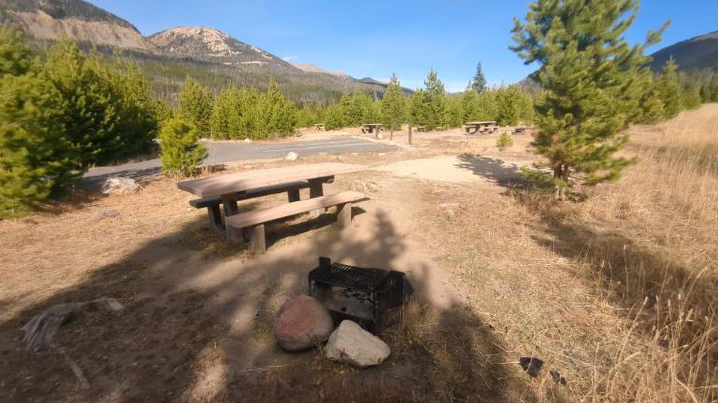 D94A photo of Site 94 of Loop D at Rocky Mountain National Park Timber Creek Campground