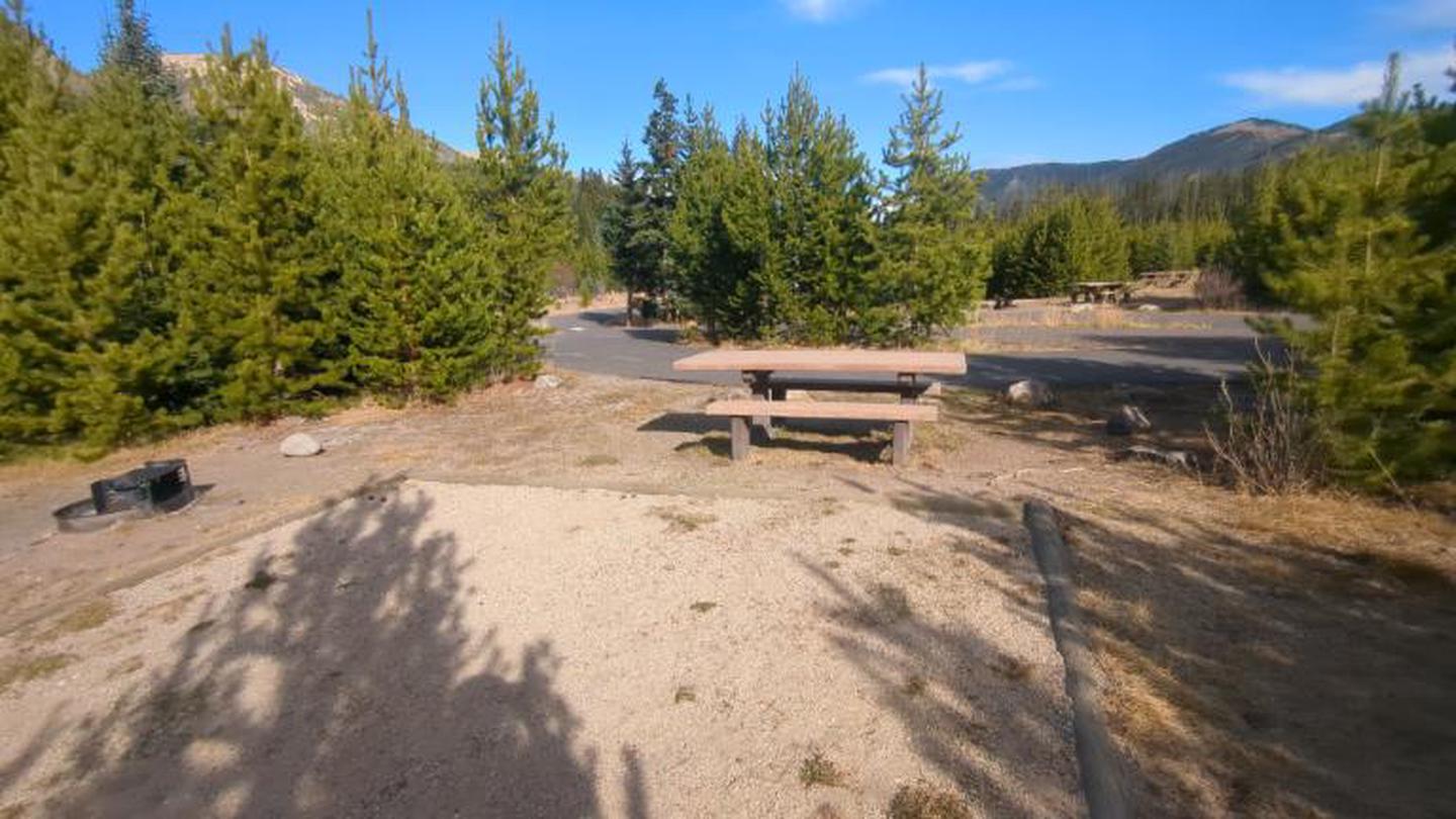 C68A photo of Site 68 of Loop C at Rocky Mountain National Park Timber Creek Campground