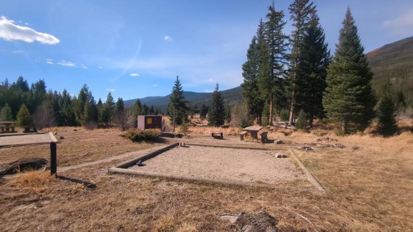 D80A photo of Site 80 of Loop D at Rocky Mountain National Park Timber Creek Campground