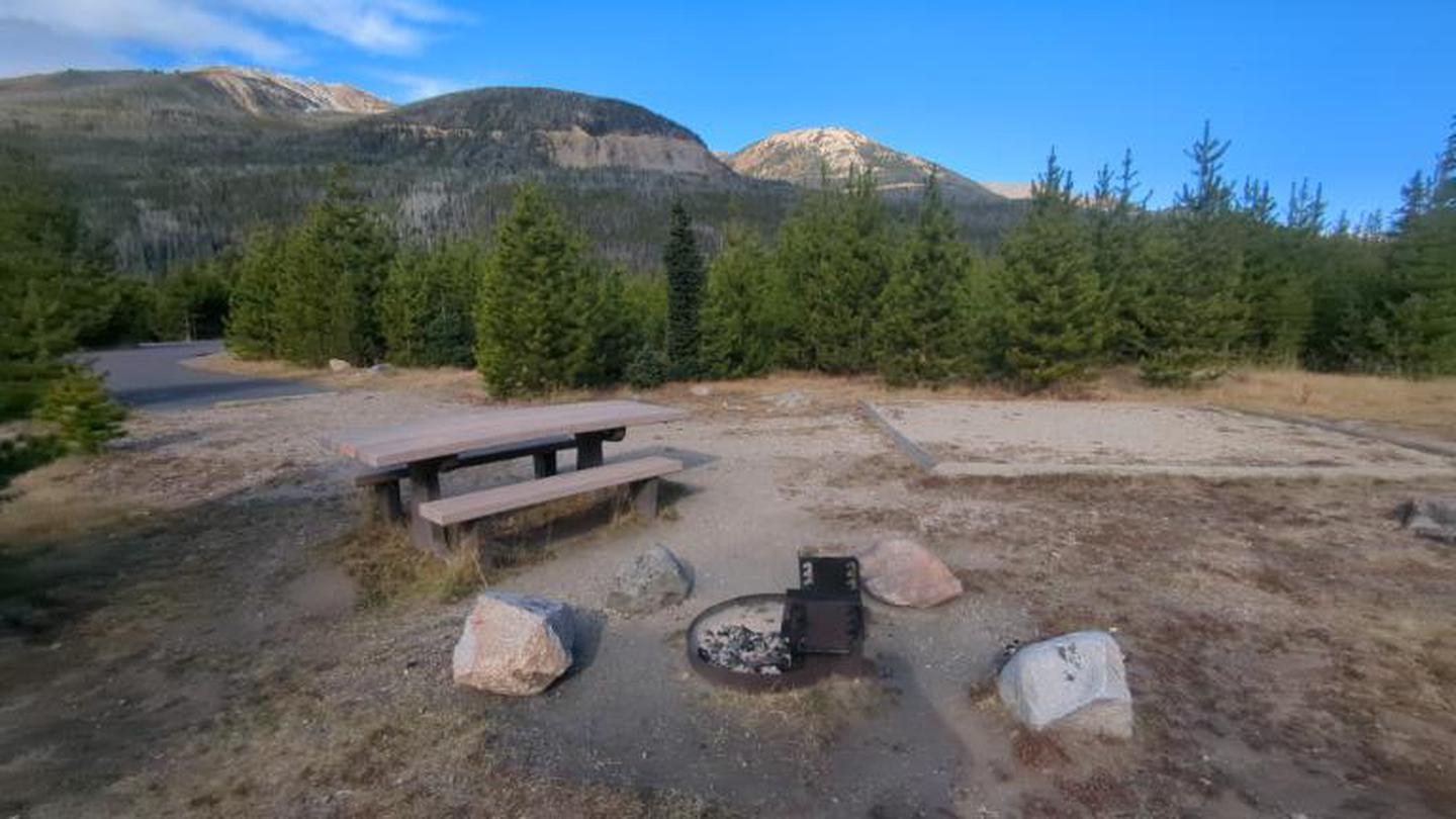 C62A photo of Site 62 of Loop C at Rocky Mountain National Park Timber Creek Campground