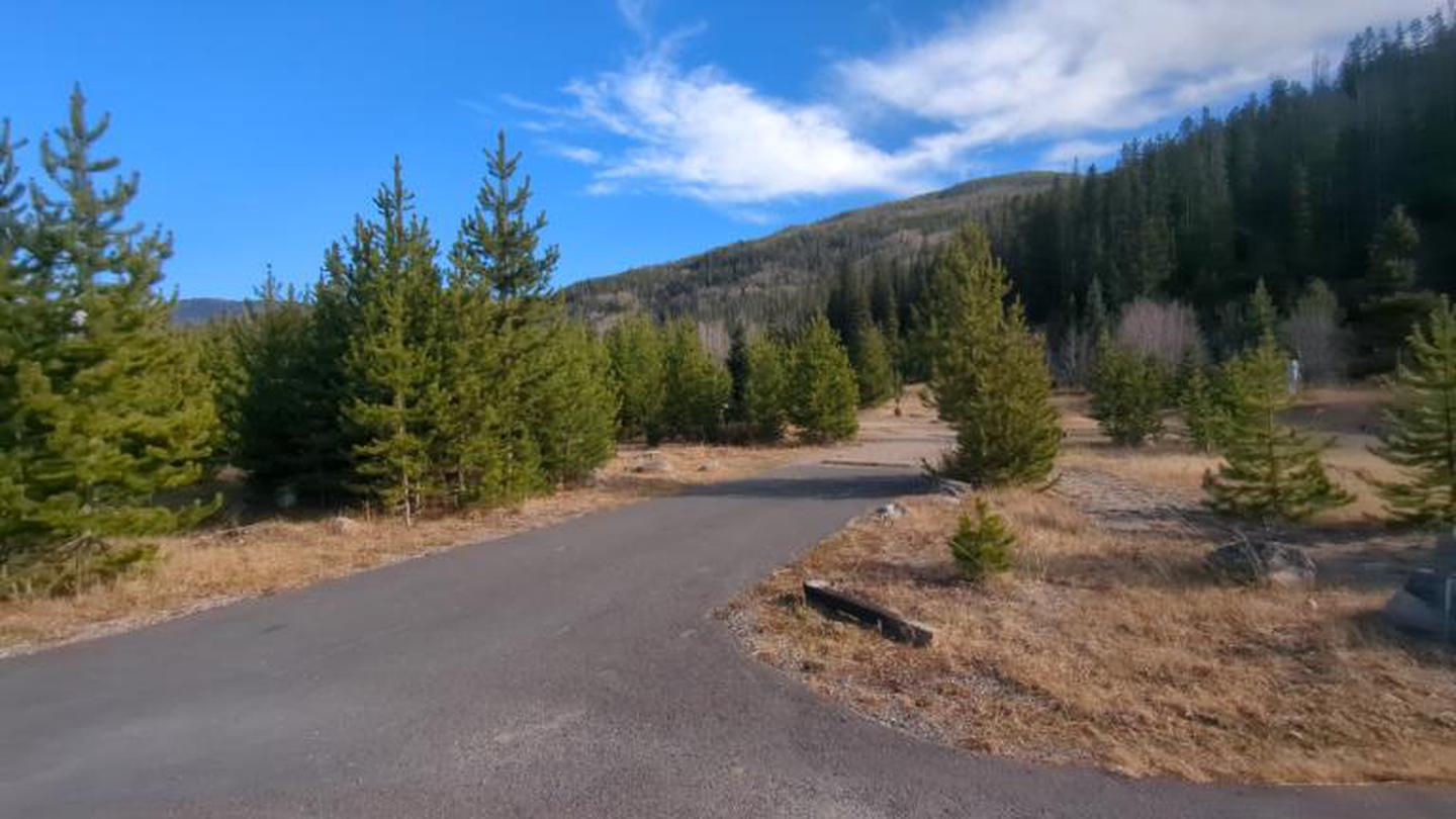 A photo of Site 62 of Loop C at Rocky Mountain National Park Timber Creek Campground