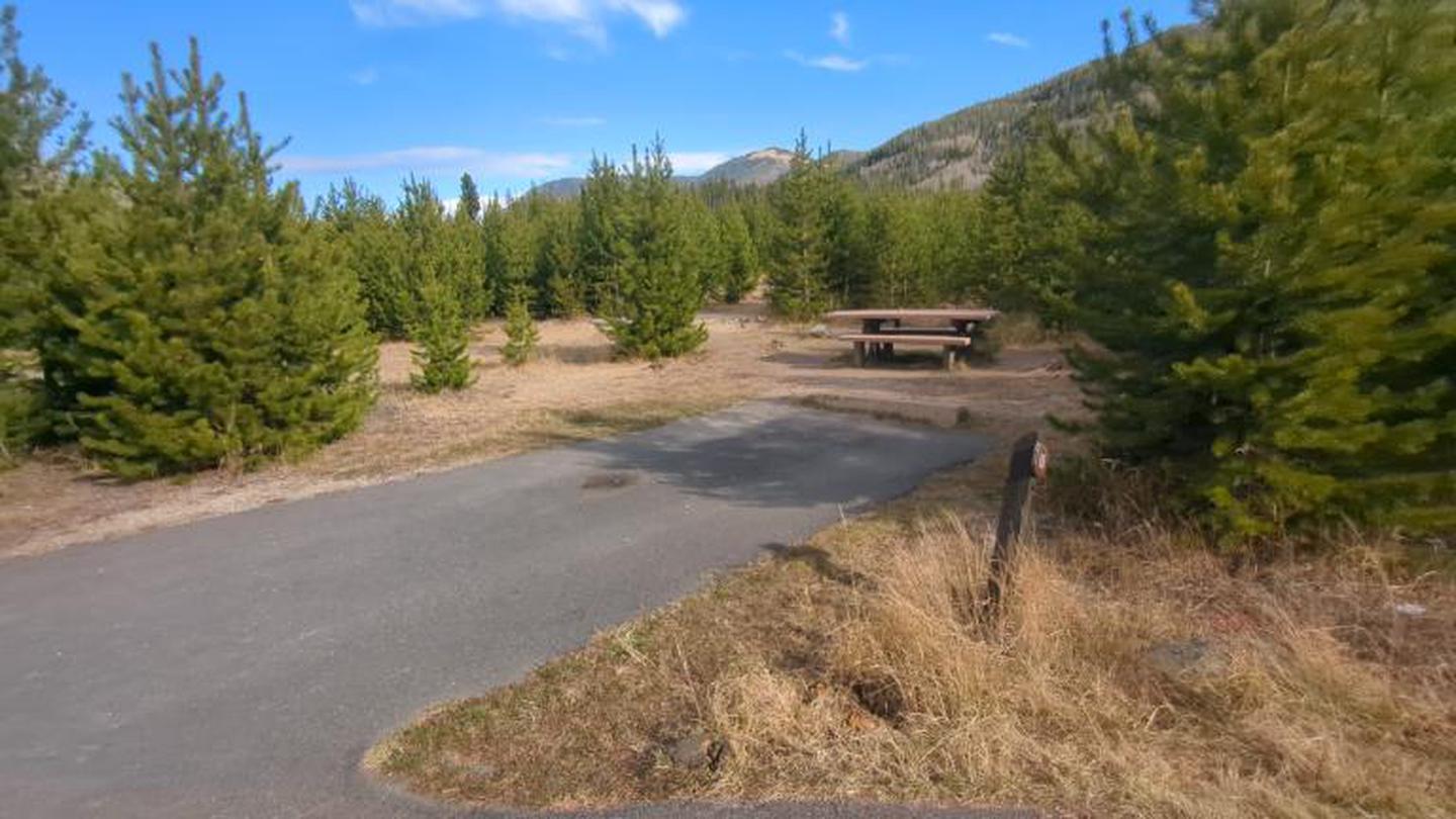 A photo of Site 65 of Loop C at Rocky Mountain National Park Timber Creek Campground