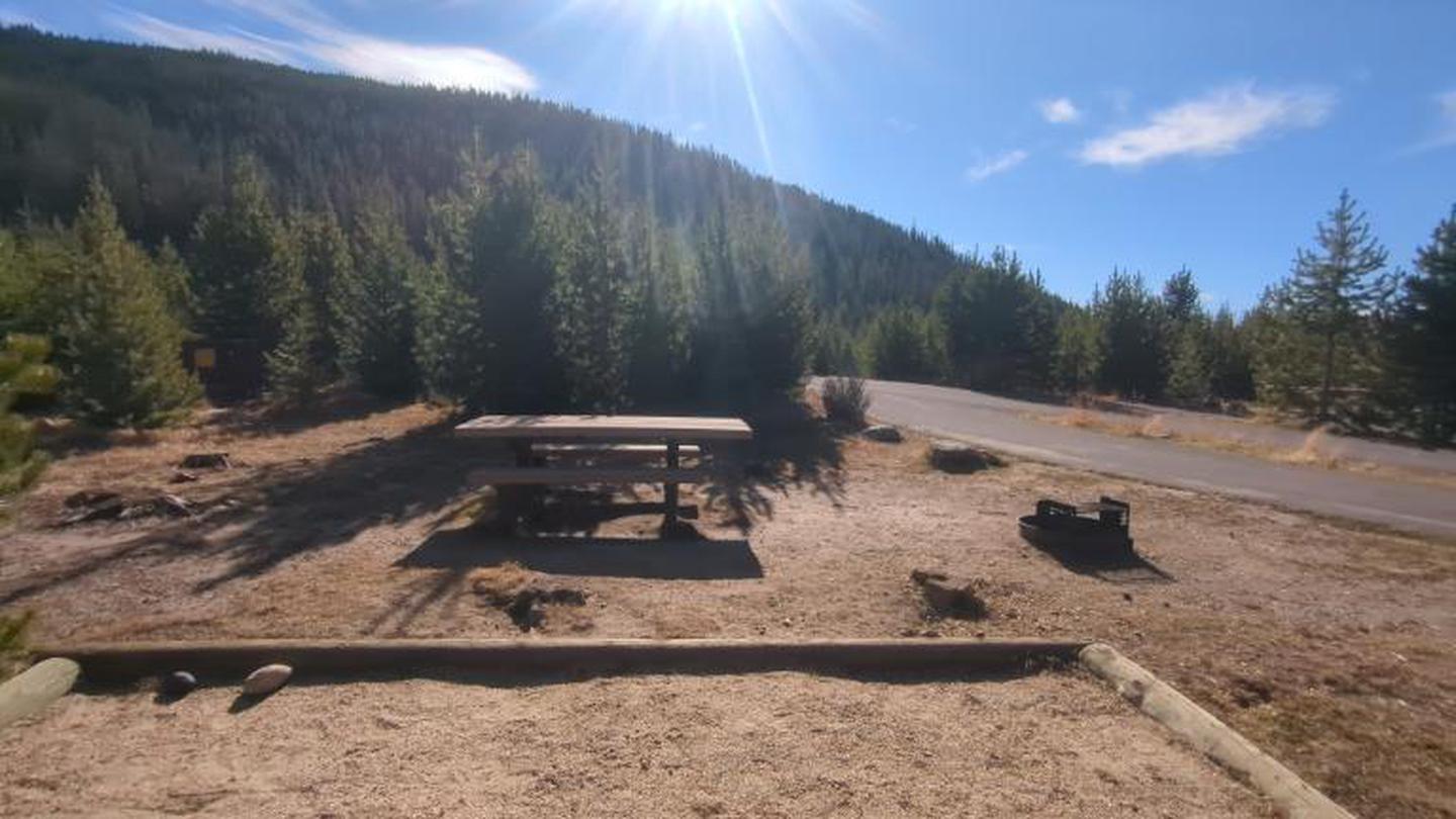 C69A photo of Site 69 of Loop C at Rocky Mountain National Park Timber Creek Campground