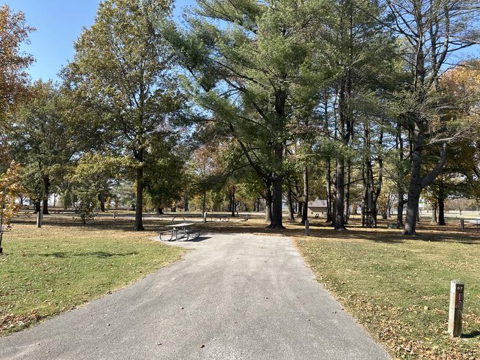 A photo of Site 067 of Loop L4 at Coles Creek Campground with Picnic Table, Electricity Hookup, Fire Pit