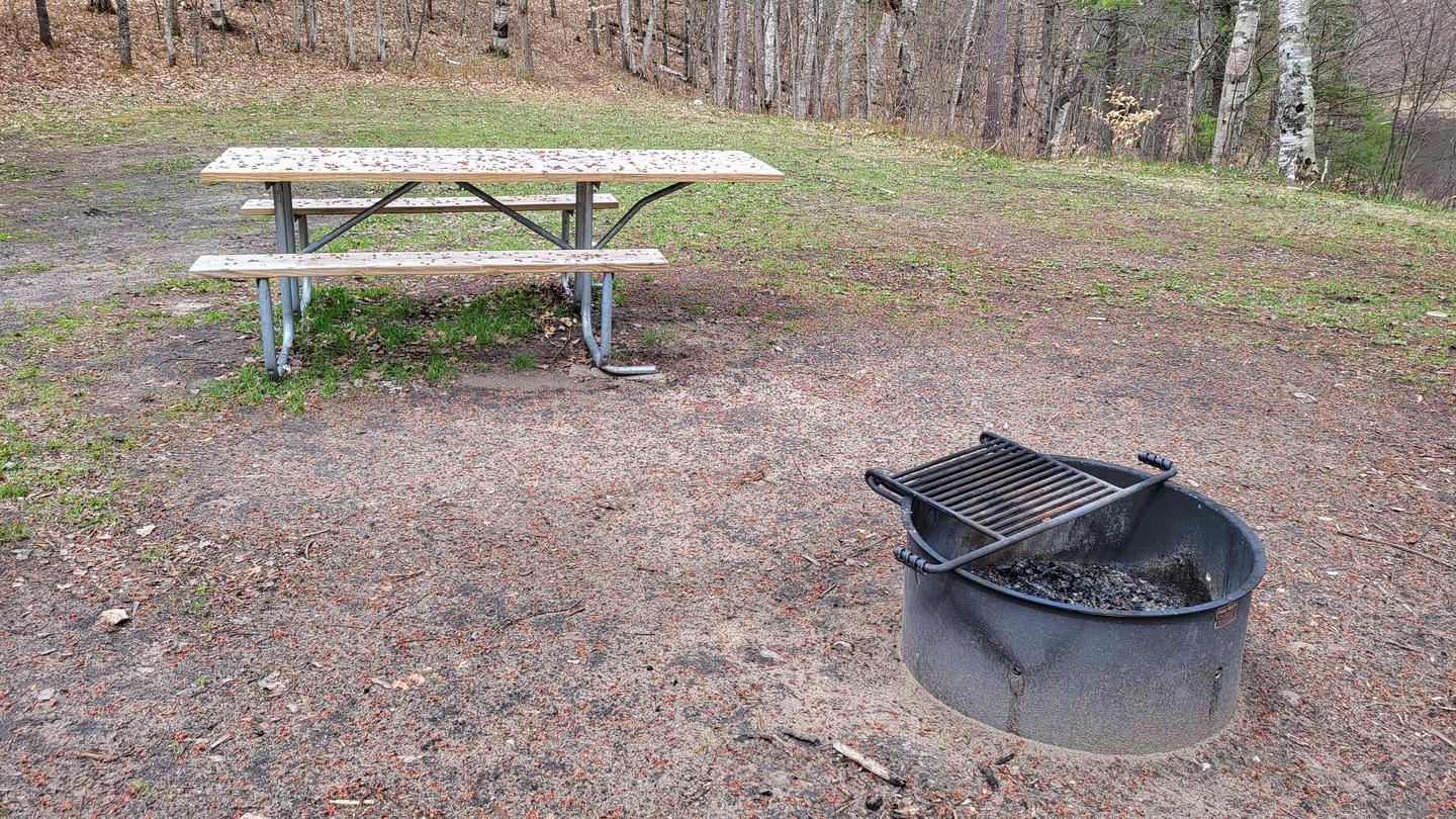 Table and Fire ring