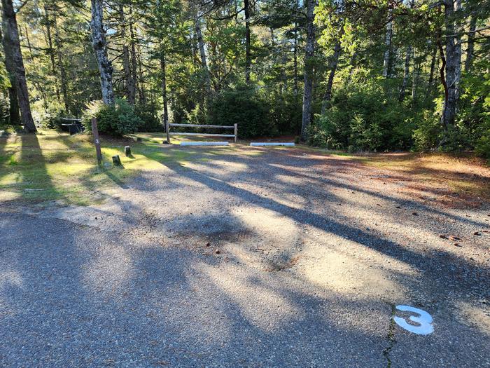 Eel Creek Campground Site #3