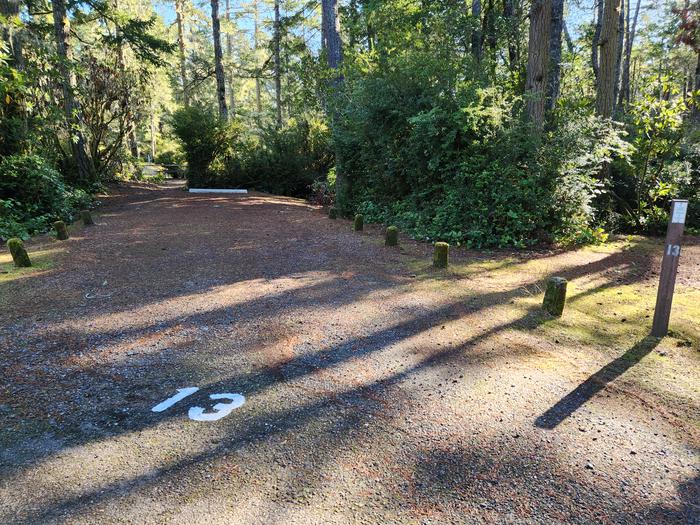 Eel Creek Campground Site #13