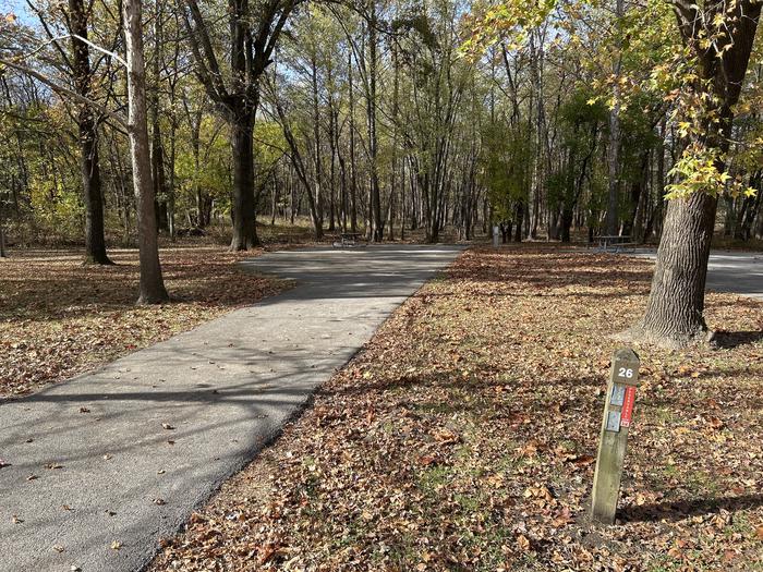 A photo of Site 026 of Loop DAM WEST at Dam West Campground
