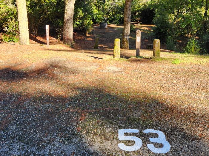 Site 53 parking