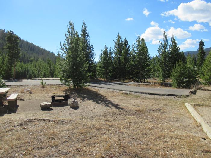 4A photo of Site 4 of Loop A at Rocky Mountain National Park Timber Creek Campground