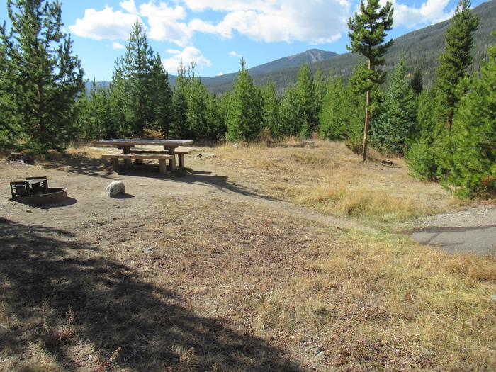 7A photo of Site 7 of Loop A at Rocky Mountain National Park Timber Creek Campground