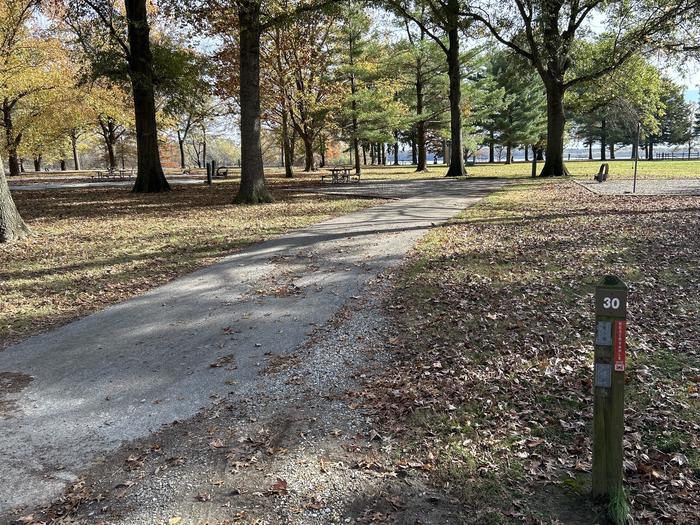 A photo of Site 030 of Loop DAM WEST at Dam West Campground