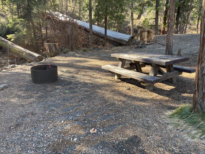 A photo of Site 061 of Loop UPPE at PERRY SOUTH CAMPGROUND with Fire Pit