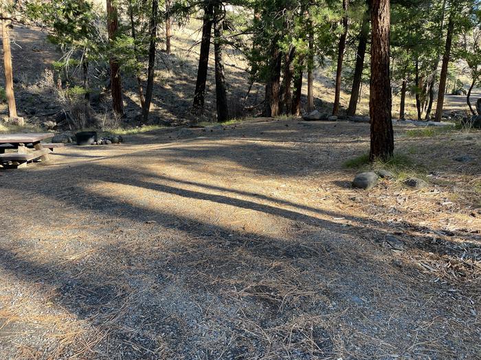 A photo of Site 047 of Loop UPPE at PERRY SOUTH CAMPGROUND parking pad