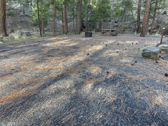 A photo of Site 058 of Loop UPPE at PERRY SOUTH CAMPGROUND parking area 