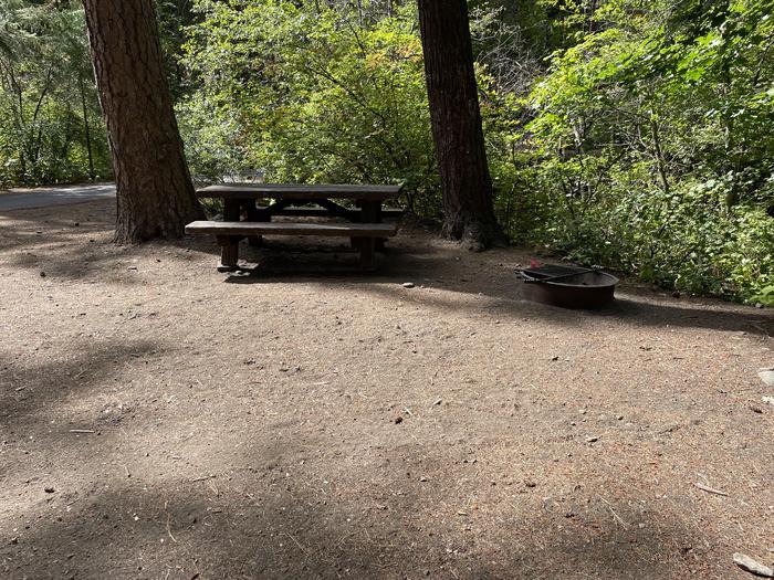 A photo of Site 033 of Loop LOWE at PERRY SOUTH CAMPGROUND with Fire Pit