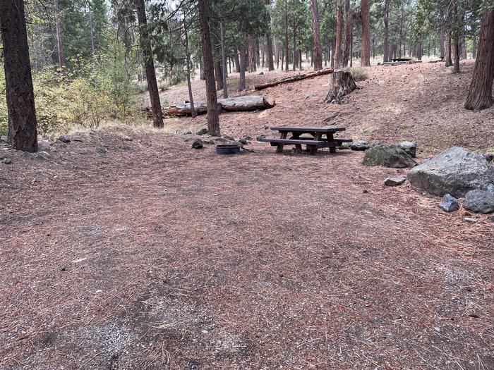 A photo of Site 026 of Loop LOWE at PERRY SOUTH CAMPGROUND parking pad