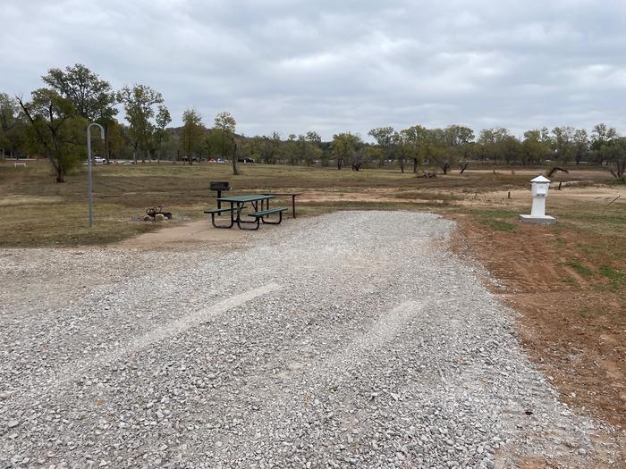 A photo of Site 13 of Loop Appalachia Bay at Appalachia Bay Recreation Area with Boat Ramp, Picnic Table, Electricity Hookup, Fire Pit, Waterfront, Lantern Pole