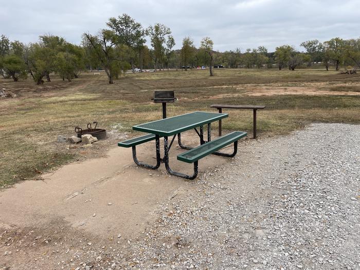 A photo of Site 13 of Loop Appalachia Bay at Appalachia Bay Recreation Area with Boat Ramp, Picnic Table, Electricity Hookup, Fire Pit, Waterfront, Lantern Pole