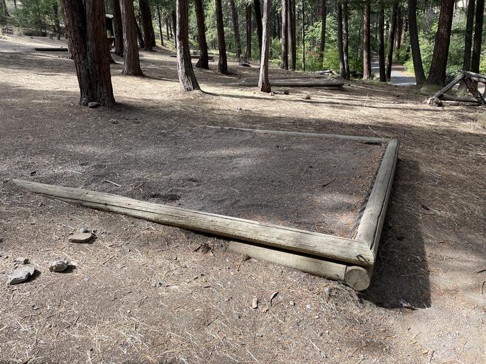 A photo of Site 020 of Loop Tent Only at PERRY SOUTH CAMPGROUND with Tent Pad