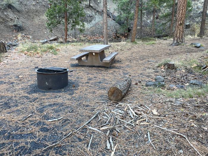 A photo of Site 059 of Loop UPPE at PERRY SOUTH CAMPGROUND with Picnic Table