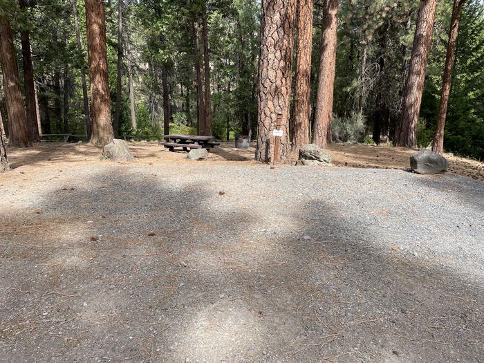 A photo of Site 019 of Loop LOWE at PERRY SOUTH CAMPGROUND parking pad