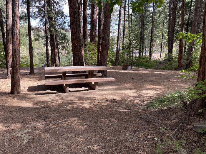 A photo of Site 028 of Loop Hike-To at PERRY SOUTH CAMPGROUND with Picnic Table