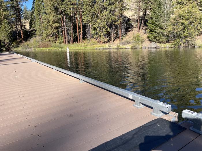 A photo of Site Boat Slip 28 of Loop Docks at PERRY SOUTH CAMPGROUND slip 28