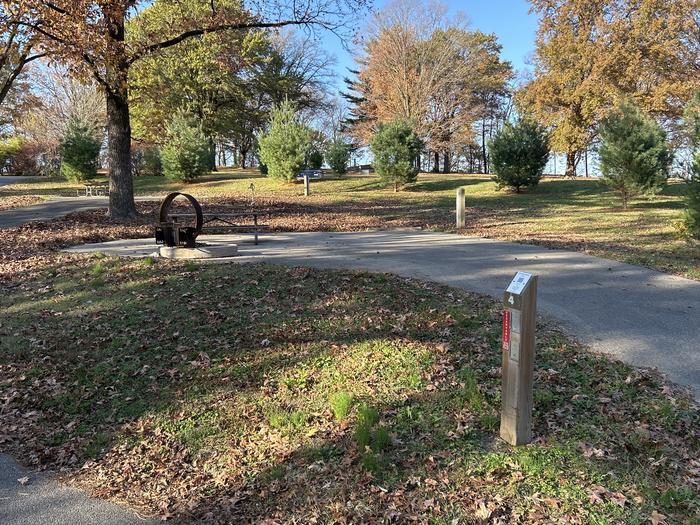 A photo of Site 4 of Loop SOUTH LOOP at Dam East - McNair Campground
