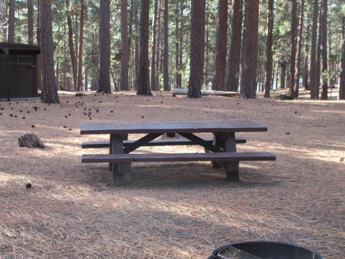 A photo of Site 032 of Loop LOO1 at GRASSHOPPER FLAT with Picnic Table, Shade