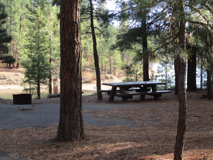 A photo of Site 068 of Loop LOO1 at GRASSHOPPER FLAT with Picnic Table, Fire Pit, Shade