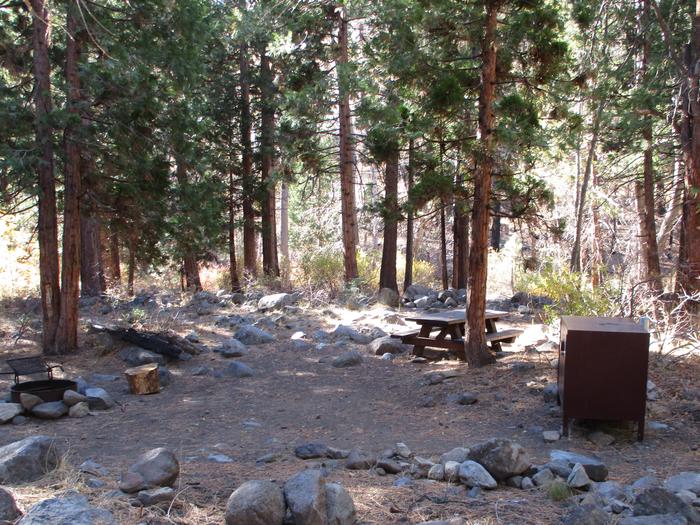 A photo of Site 10 at Chilcoot Campground