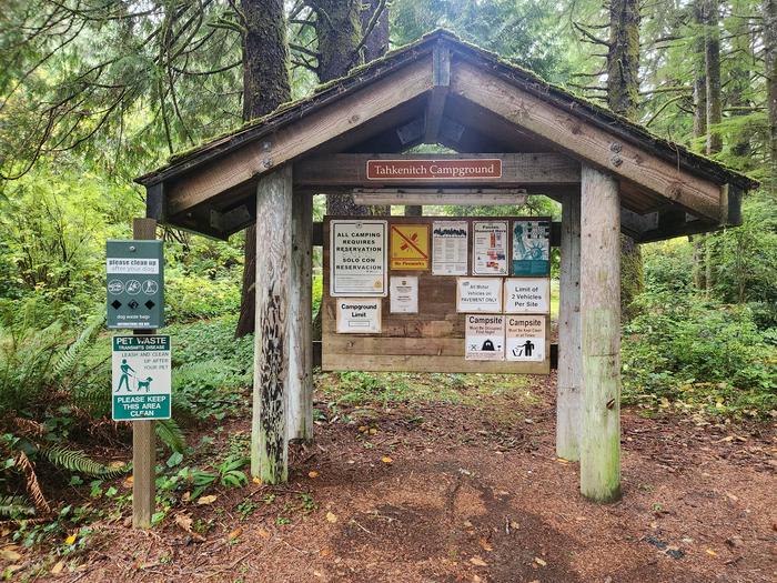 Tahkanitch Information Board