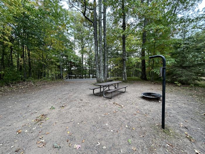 Site 7 view towards road