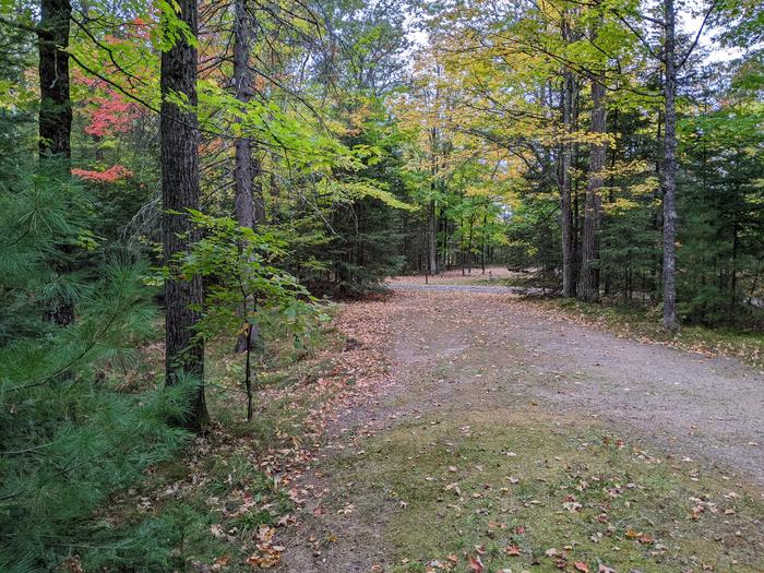 Site 45 view towards road