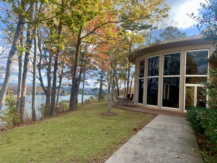 PatioPatio at the Visitor Center. 