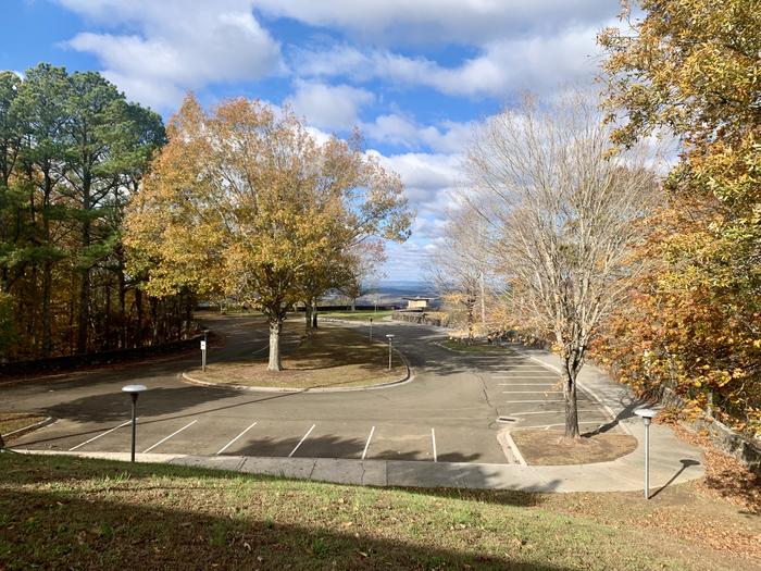 Parking Parking area for Visitor Center.