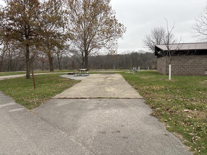 A photo of Site E25 of Loop TAILWATER EAST CAMPGROUND at TAILWATER EAST CAMPGROUND November 2024