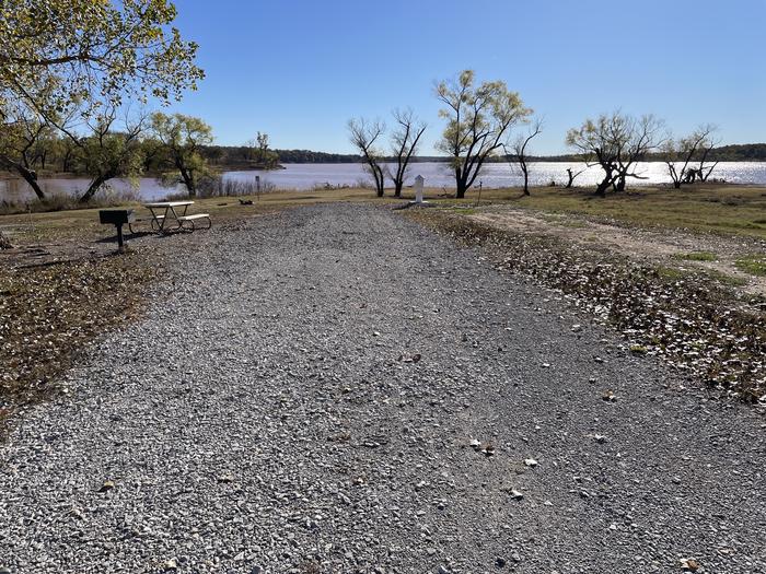 A photo of Site 24 of Loop Appalachia Bay at Appalachia Bay Recreation Area with Boat Ramp, Picnic Table, Electricity Hookup, Fire Pit, Water Hookup