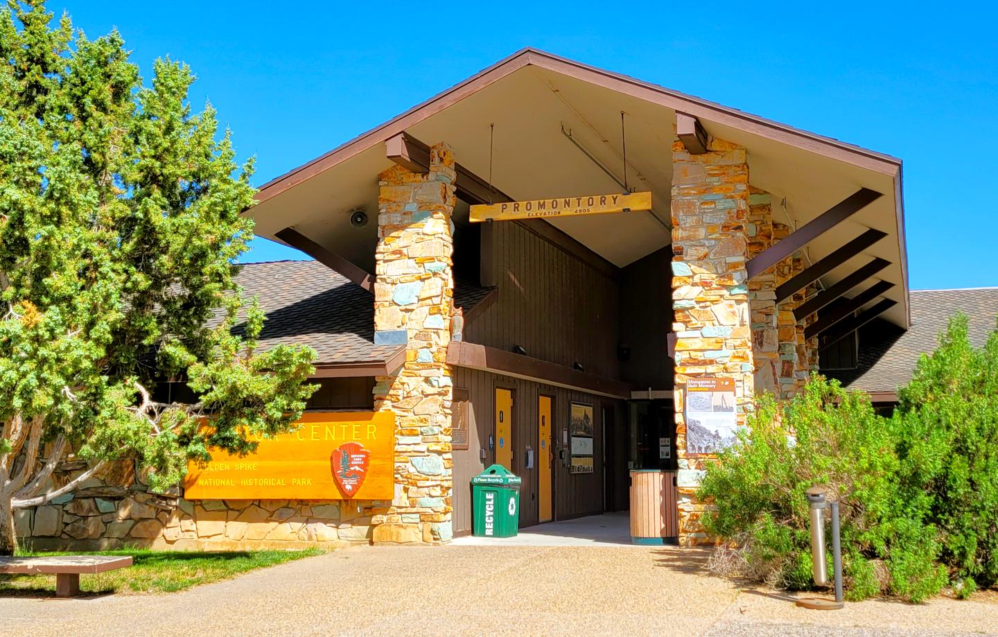 Golden Spike National Historical Park Visitor CenterGolden Spike's Visitor Center is the best the best place to start your exploration of this unique piece of American History.