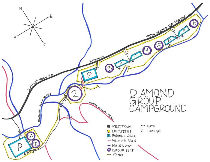 Group Campground Map