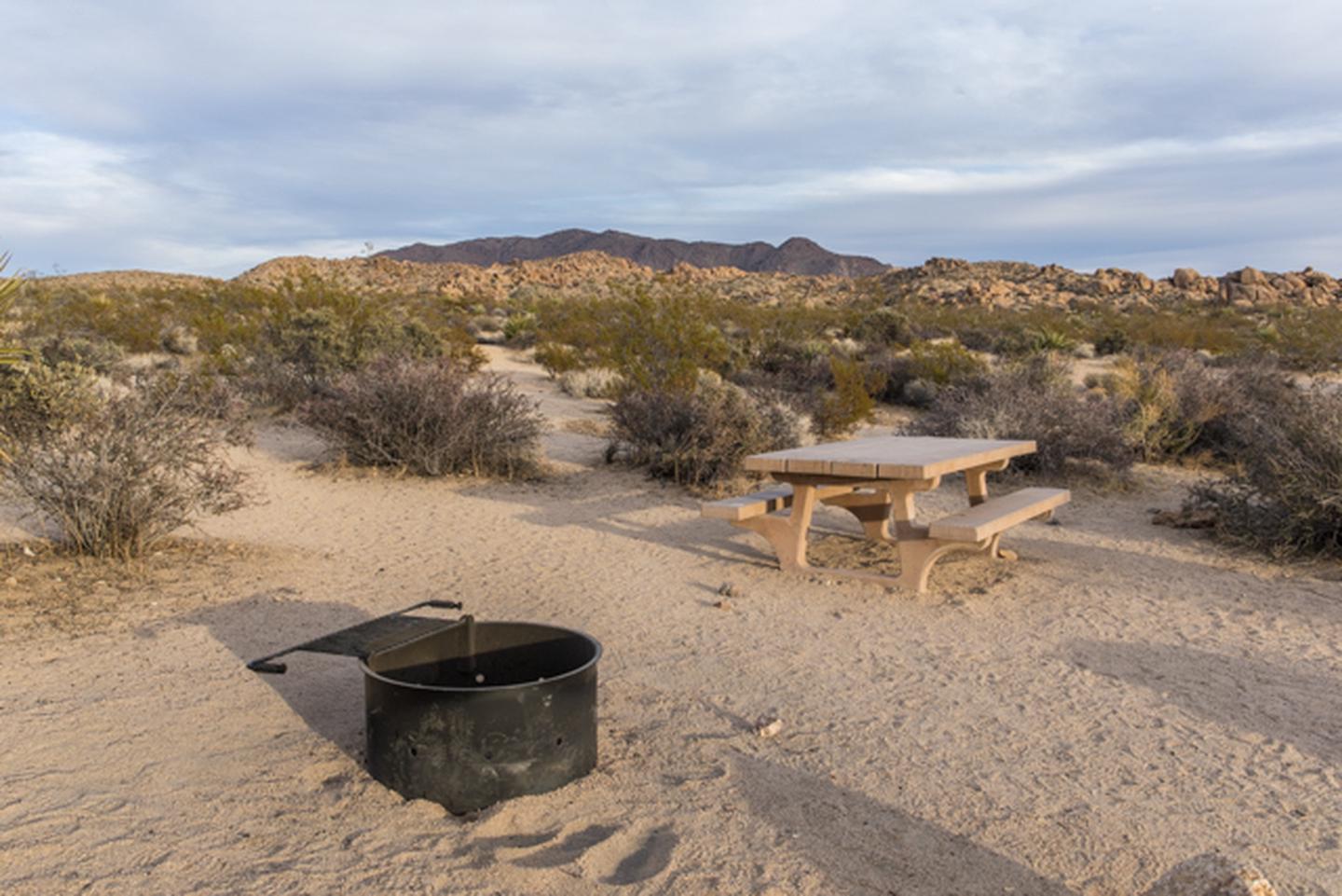 Site A-17Views of the campsite