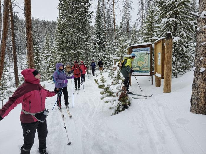 Cross-country skiing in RMNPGo cross-country skiing this winter in RMNP