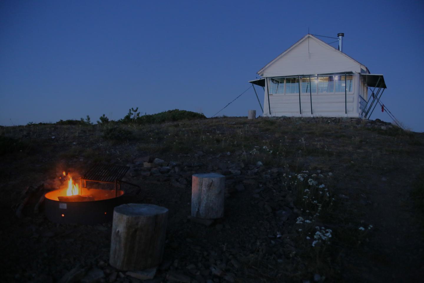 Big Hole fire pit.Fire pit.