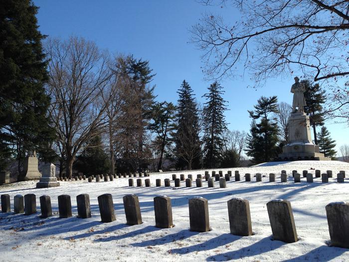 Antietam National CemeteryPrivate Soldier Monument at the cemetery